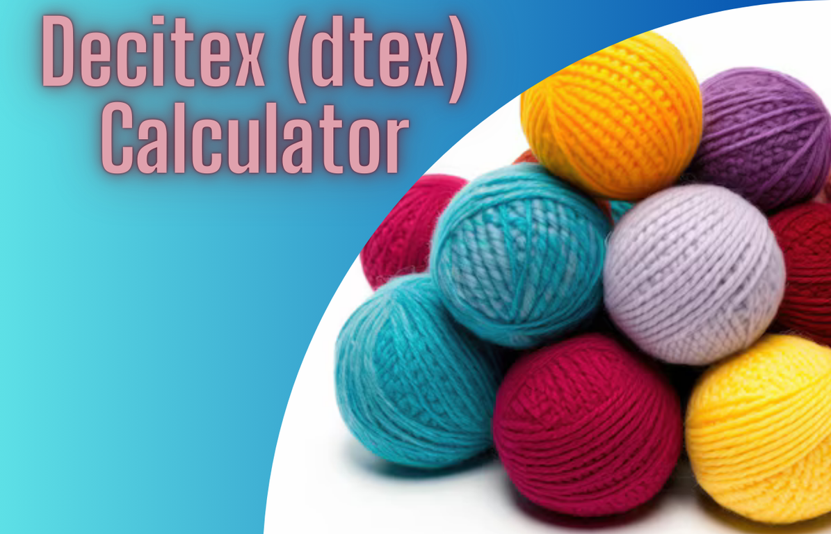 Decitex dtex calculator
